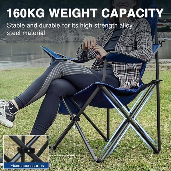 Campingstol - campingfåtölj - Ever advanced campingpall - EU-FC750-99806H-NBL