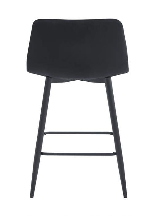 Taburett ARCETO - svart sammet / svarta ben x 1