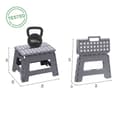 Miniatyrbild 2 av 4: Arregui TB-022-G Multipurpose Folding Pall, Step Pall, 22 cm hög, grå