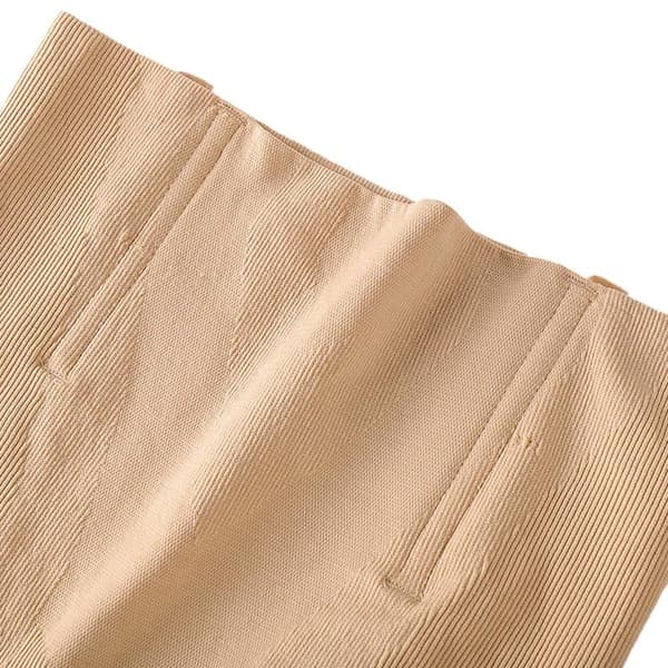 Shapewear Shorts, Hög Midja - Beige
