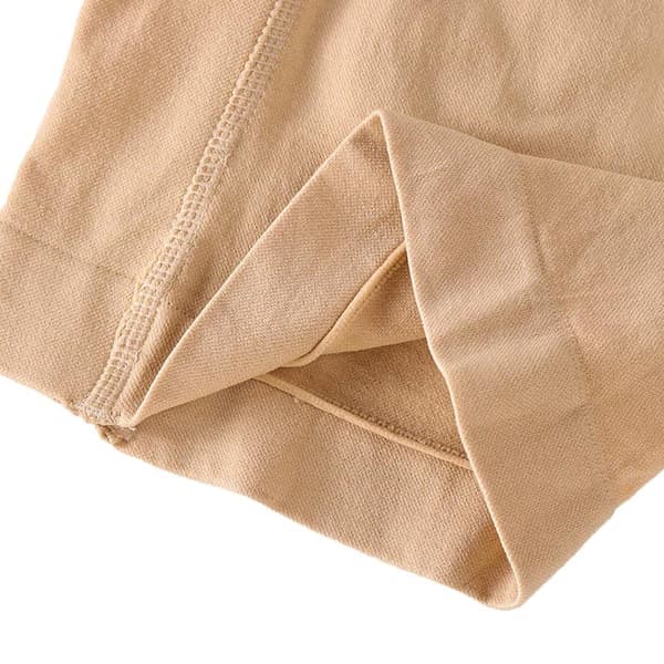 Shapewear Shorts, Hög Midja - Beige