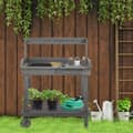 Miniatyrbillede 2 af 9: Plantebord, 92x45x119 cm, Grå