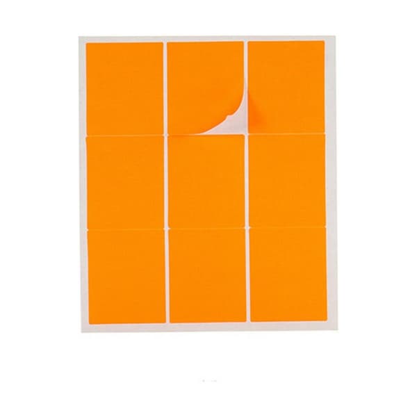 Liimaetiketit Pincello 1711095 43 x 52 cm Suorakulmainen (12 osaa)