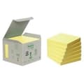 Miniatyrbillede 2 af 2: Sut med klæberige noter Post-it Gul 6 Dele 76 x 76 mm (4 enheder)