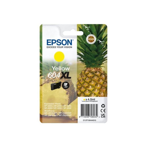 Bläckpatron - EPSON - C13T10H44020 - Pineapple XL - Gul - BLI