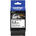 Miniatyrbild 2 av 2: Ruban encreur - BROTHER - HSE211E - 5,2 mm - Noir sur Blanc - 1 enhet