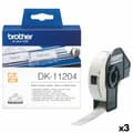 Miniatyrbillede 1 af 2: Ruller med etiketter Brother DK-11204 17 x 54 mm (3 enheder)