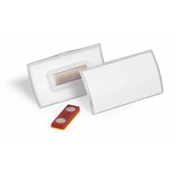 Magnetisk namnskylt - DURABLE - Modell Click Fold Fixplus - För ett namnskylt - 40 mm