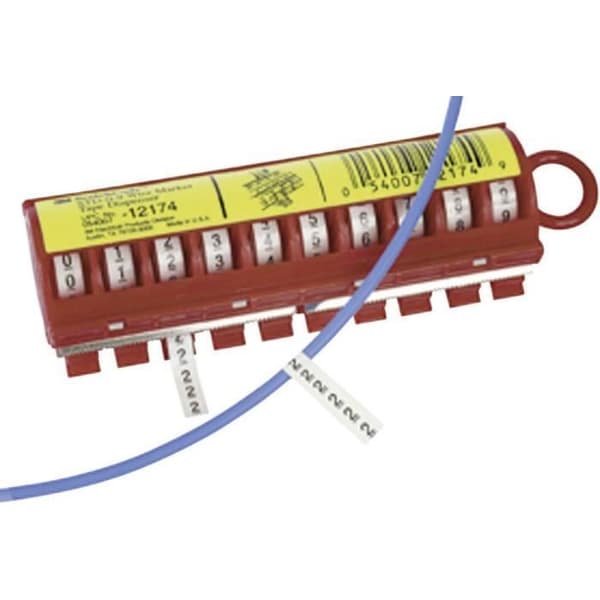 3M tryckt etikett 80-6114-2802-2 - Vit - SDR-9