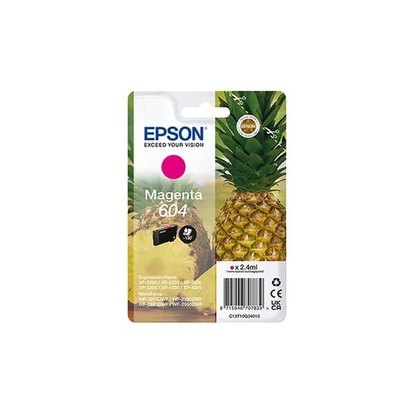 Bläckpatron - Epson - Pineapple Magenta - Färg: Vit - Blandat - 8715946707846