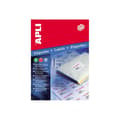 Miniatyrbild 2 av 2: APLI PAPPER Vit självhäftande 70 x 25,4 mm 3300 etikett(er) (100 ark(ar) x 33) etiketter