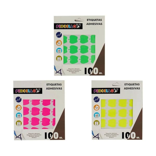 Liimaetiketit Pincello 1711090 22 x 49 mm Omena (12 osaa)