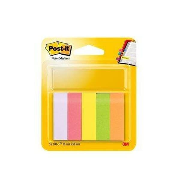 Klæbende huskesedler Post-it 47,6 x 47,6 mm Multifarvet (12 enheder)