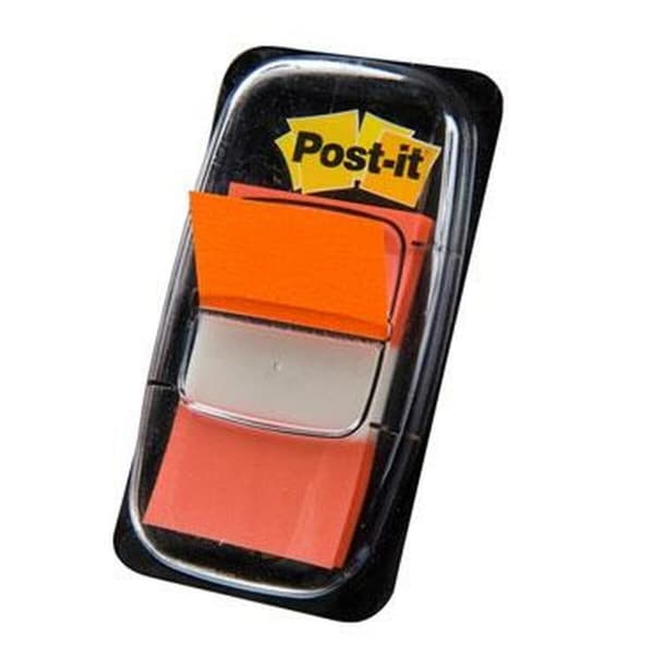 Klæbende huskesedler Post-it 680 Orange 12 Dele 25 x 50 mm