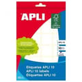 Miniatyrbillede 2 af 2: Selvklæbende etiketter Apli Hvid 10 Ark 31 x 100 mm (10 enheder)
