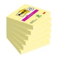 Miniatyrbillede 2 af 2: Klæbende huskesedler Post-it Super Sticky Gul 76 x 76 mm 6 Dele (24 enheder)