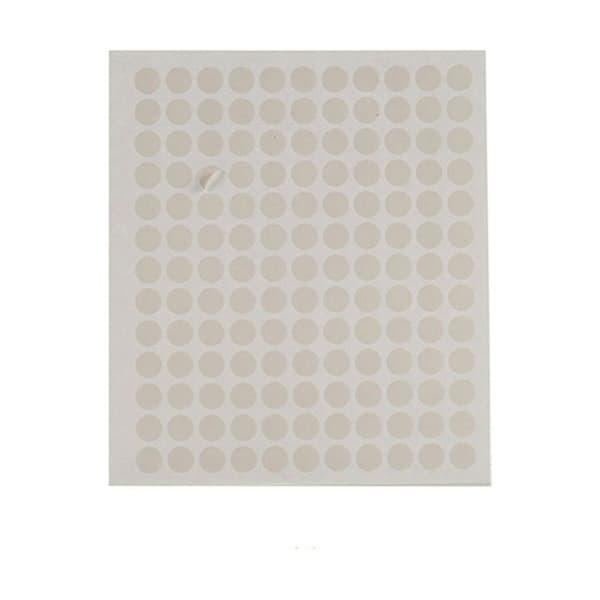 Selvklebende etiketter Pincello 1711073 Hvit Ø 10 mm (12 enheter)