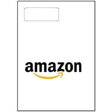 StickN'Go integrerade etiketter Amazon/PowerBoutique-format - L7982 100 Vit
