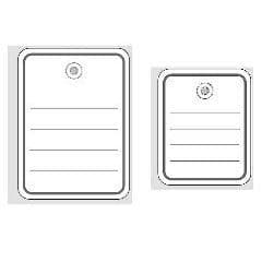 Hängetiketter - HERMA - 6842 - 1000 stycken - 48 x 65 mm - Vit