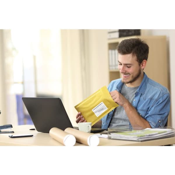 Etiketter - AGIPA - Snabbinstallation - 1400 etiketter - 104 x 42,4 mm - Permanent lim