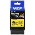 Miniatyrbild 1 av 2: Flexibelt färgband - BROTHER - TZEFX661 - Gul - 36 mm - 8 m