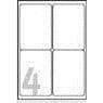 Laseradressetiketter - AVERY - L7169-250 - 139x99,1 mm - Vit