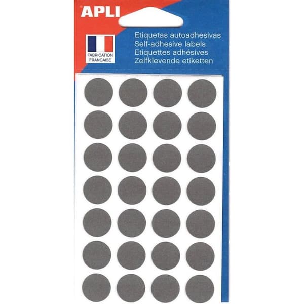 Grå pellets Ø 15 mm 168 st.
