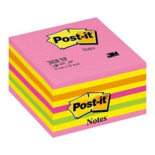 Klæbende huskesedler Post-it Pink 76 x 76 mm (72 Enheder)
