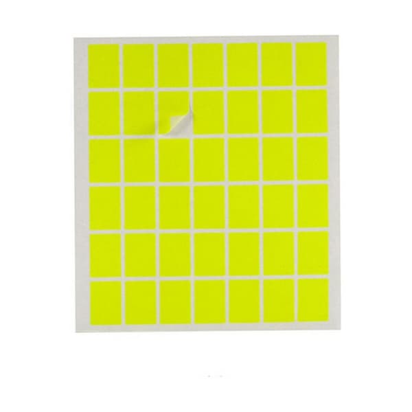 Liimaetiketit Pincello 1711093 17 x 24 mm Suorakulmainen (12 osaa)