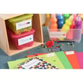 Miniatyrbild 2 av 2: Vita etiketter - Ej specificerade - 21 etiketter - 34 x 75 mm - Permanent lim - Multifunktion