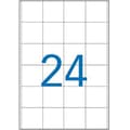 Miniatyrbild 2 av 2: Apli Box med 2400 A4-etiketter för flera ändamål 50 x 50 mm - 102166