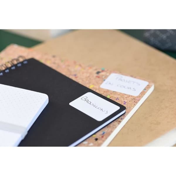 Vita etiketter - Ej specificerade - 48 etiketter - 24 x 35 mm - Permanent lim - Multifunktion
