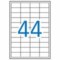 Pikkukuva 3 / 3: Liimaetiketit Apli 1285 100 Levyt 48,5 x 25,4 mm Valkoinen