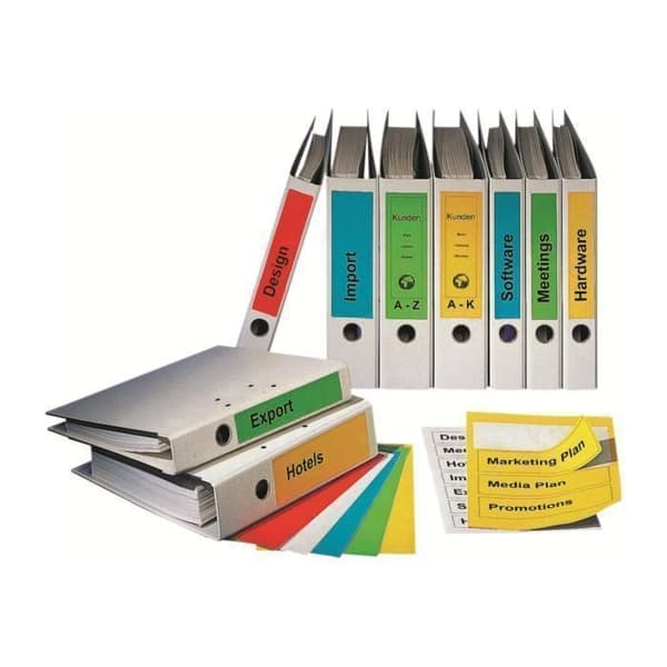 Avery L4768 Grön 61 x 192 mm 400 enheter (100 ark(ar) x 4) filetiketter