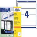 Miniatyrbild 1 av 3: Klassifikationsetiketter - Avery Zweckform - L4761-100 - 100 ark - 192 x 61 mm - Vit