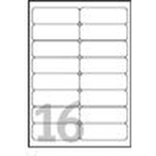 Avery L7 transparenta etiketter - 99,1x33,9 mm