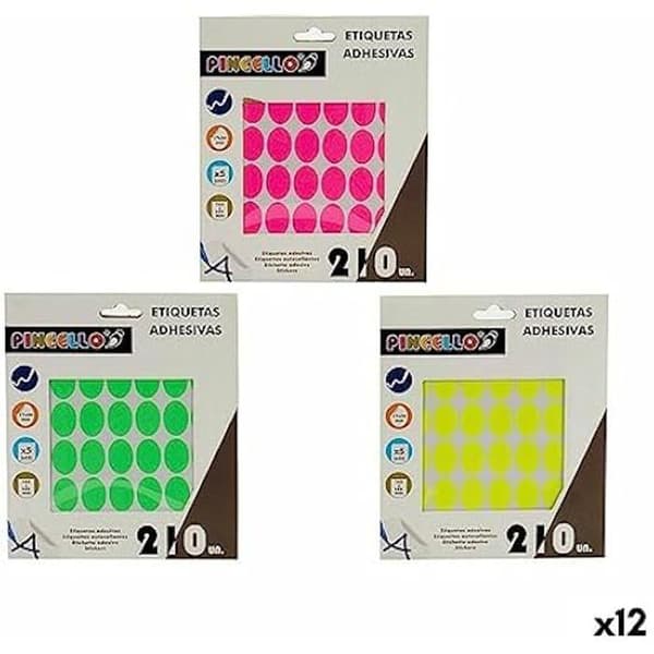 Etiketter - PINCELLO - Standard - Flerfärgad - 35,5 x 20,5 x 21,5 cm - Kvalitet till bästa pris