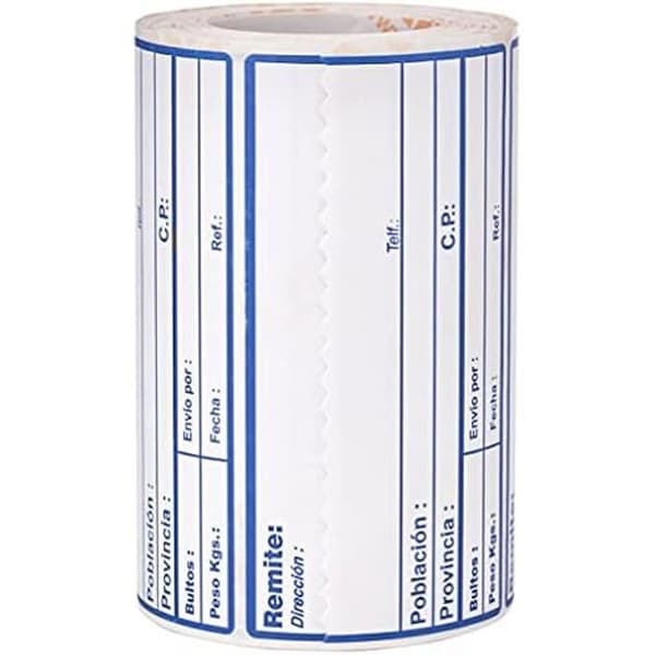Fraktetiketter - APLI - 708692 - 200 etiketter - Vit - Allmänna Tjänster