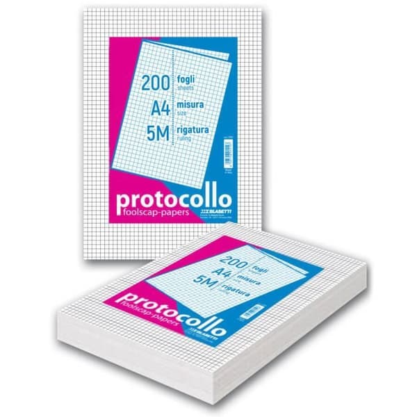 CF200FOGLI PROTOKOLL 60 GR. 0A BLASETTI 6501