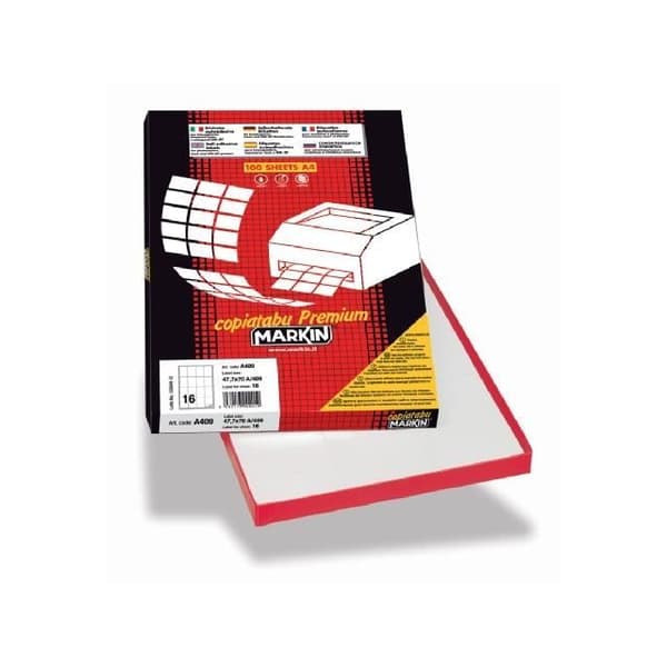 CF200 ETIKET 210X148 GIALLO MARKIN 210C509GI