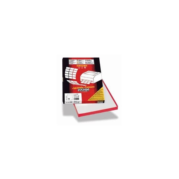Markin 210C575, Vit, Rektangel, Permanent, A4, Cellulosa, 70 g-m²