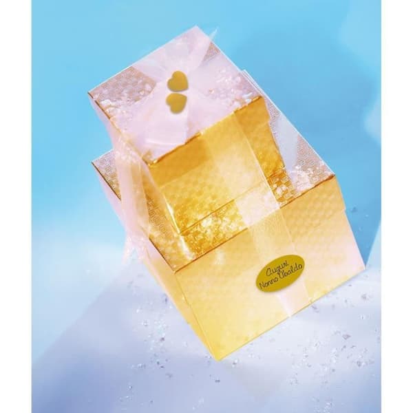 TICO GL4 6342 etiketter i guldpapper, oval form, guld-färg - GL4-6342