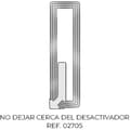 Miniatyrbild 1 av 2: Anti-Robo-etiketter - CHECKPOINT - 3210 - Transparent - 1,9 x 6,5 cm - Förpackning med 2000