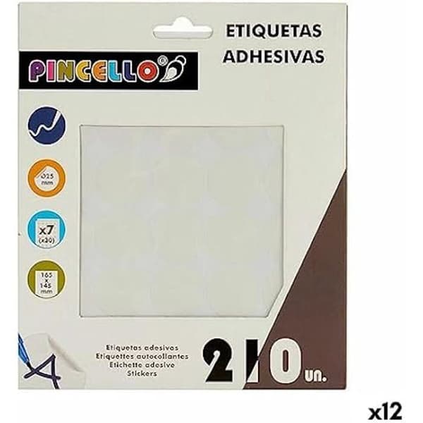 Etiketter - PINCELLO - Standard - Flerfärgad - 35,5 x 20,5 x 21,5 cm