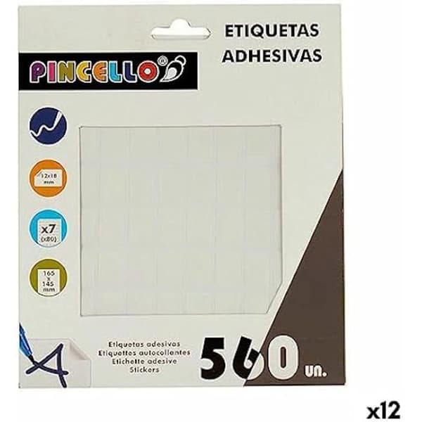 Etiketter - PINCELLO - Standard - Flerfärgad - 35,5 x 20,5 x 21,5 cm
