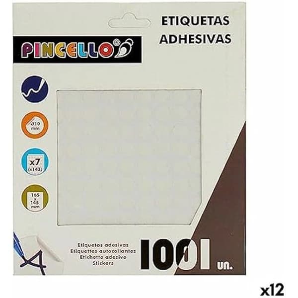 Etiketter - PINCELLO - Standard - Flerfärgad - 35,5 x 20,5 x 21,5 cm
