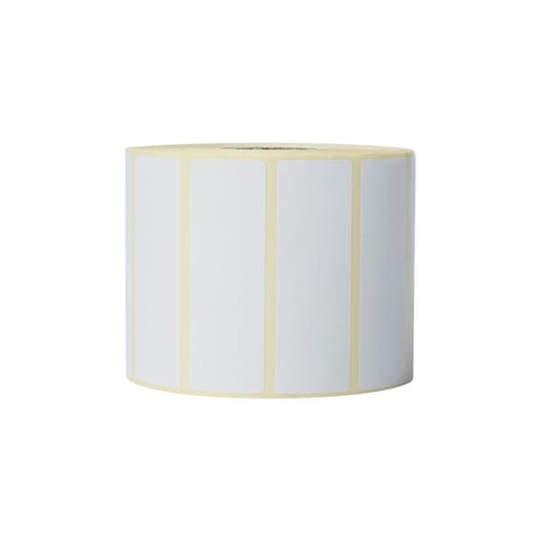 Självhäftande etikettskrivare - BROTHER - BDE-1J026076-102 - Vit - 7,6 cm - 2,6 cm