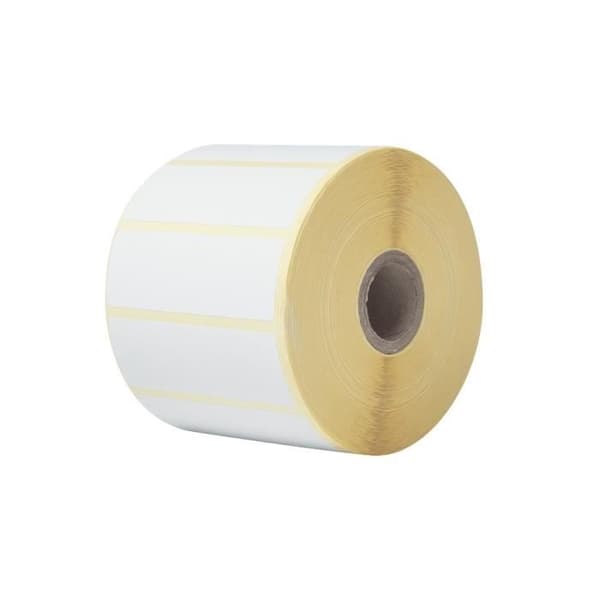 Självhäftande etikettskrivare - BROTHER - BDE-1J026076-102 - Vit - 7,6 cm - 2,6 cm