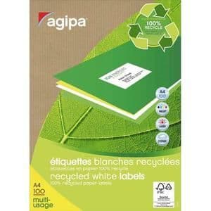 AGIPA Rulle av 500 avsändar-mottagaretiketter…