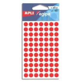 Runda pellets - AGIPA - 8mm - Röd färg